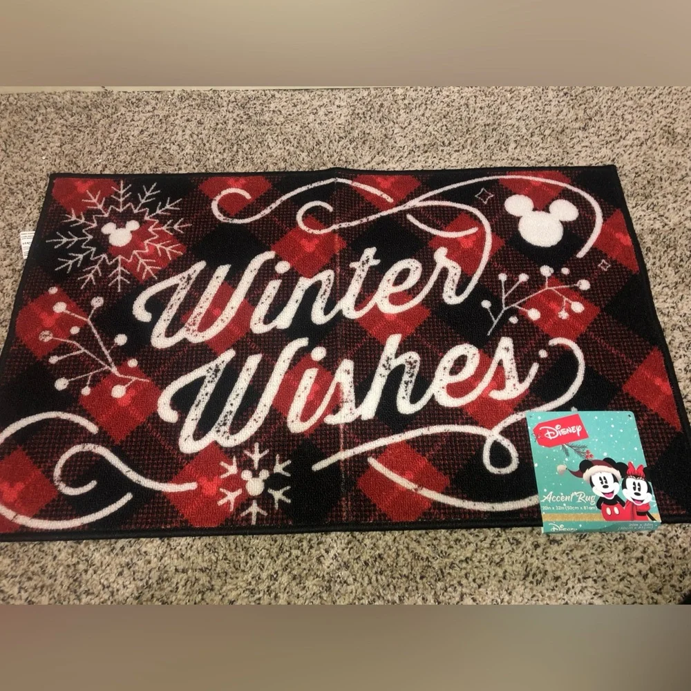 Mickey Mouse Christmas Accent Rug